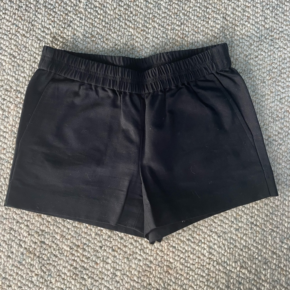 J. Crew Black Pull-On Shorts. Size XXS